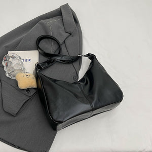 BYD8103大容量包包女2024新款時尚質感小眾夏季百搭單肩斜挎包女士餃子包