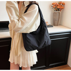 BPDL8212韓版腋下包包女2024夏季新款時尚休閒尼龍布包潮流百搭通勤單肩包
