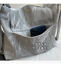 將圖片載入圖庫檢視器 BDMM8843雙肩包女2024新款旅行背包大容量百搭托特包時尚單肩學生韓版書包