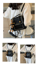画像をギャラリービューアに読み込む, BZB9042小眾設計包包2024新款百搭雙肩包女手提韓版日系書包外出旅行背包