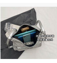 將圖片載入圖庫檢視器 BSJPJY09002雙肩包女2024新款旅行背包大容量百搭托特包時尚單肩學生韓版書包