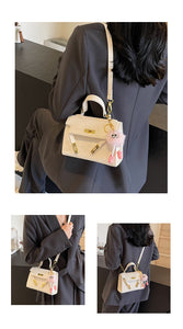 BHLS3026女士包包2024新款流行質感時尚百搭單肩斜挎包小眾設計手提凱莉包