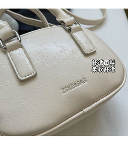 BXCY25353夏天质感银色小包包女2024新款流行百搭斜挎包时尚遛弯外出小拎包