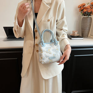 BPDL7591新中式國風洋氣手提水桶包包女2024新款潮夏季時尚單肩斜挎包小包