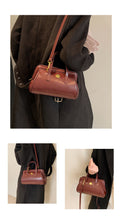 画像をギャラリービューアに読み込む, BDK1905今年流行法式復古軟皮通勤手提包包女2023新款時尚單肩斜挎小方包