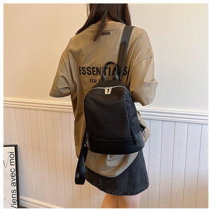 B5823022學生上課休閒雙肩包女2024韓國ins時尚百搭小背包潮流通勤學生包