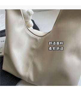 BSJ1275韓系學生上課通勤大容量包包女2024春夏時尚簡約托特包百搭單肩包