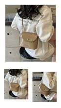 將圖片載入圖庫檢視器 B5812228網紅質感絲巾小包包女2024新款流行百搭單肩斜挎包時尚洋氣小方包